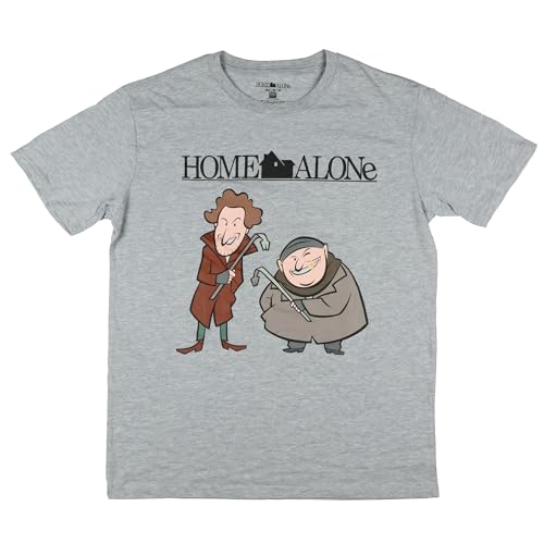 Seven Times Six Home Alone Pajamas Men's Wet Bandits Short Sleeve Top with Pants Adult Lounge Sleep Set2