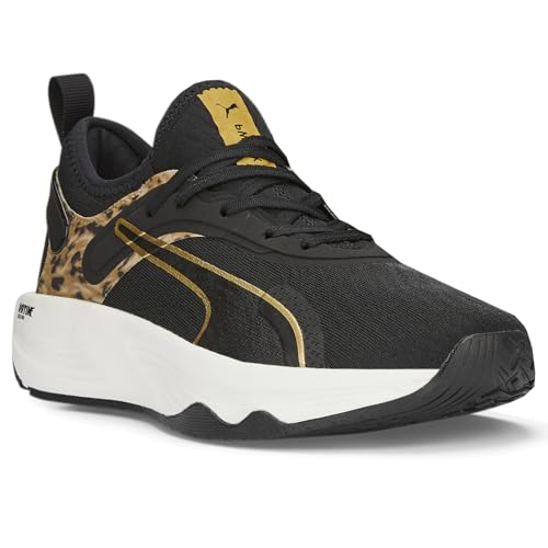 PUMA Womens Pwr Xx Nitro Safari Glam Running Sneakers Shoes - Black - Size 7 M2