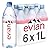 Evian Natural Spring Water, 1 L bottles, 6 pack