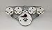Dolphin Gauges 1955 1956 1957 1958 1959 Chevy Truck 5 Gauge Dash Cluster Panel Set Mechanical White