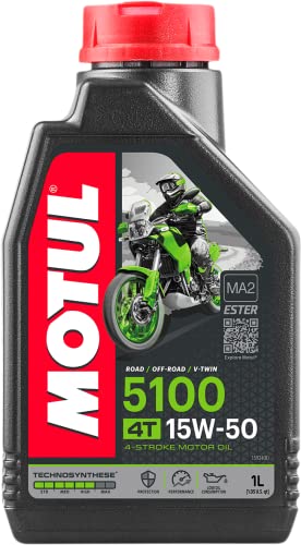 Motul 5100-ESTER 15W50 SYN Blend Quart 108090 miniatura 1