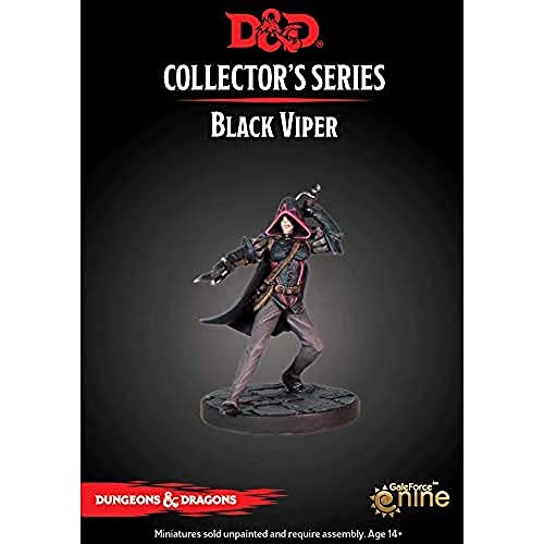 Gale Force Nine Dungeons & Dragons Dragon Heist: Black Viper Collector's Series Miniature