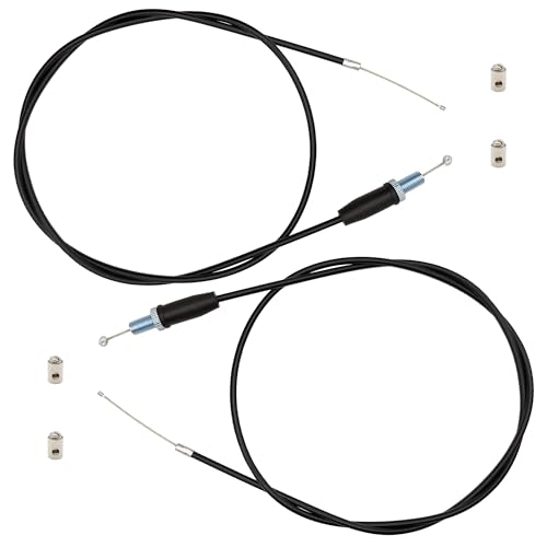 Strongthium 50 Inch Mini Bike Throttle Cable for Coleman CT200U Predator 212 Baja MB165 MB200 196cc 5.5hp 200cc 6.5hp Heat Warrior MOTOVOX MBX10 MBX11 GX160 GX200 Pit Dirt Bike Parts (Adjustable)