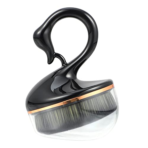 Healeved Makeup Brush Foundation Brush Cosmetic Brush Concealer Cosmetic Utensils Makeup Utensils Plastic Black