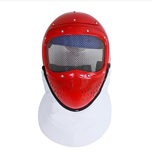 Deevoka Fencing Sports Mask Portable Face Protection Anti Stab Protector Comfortable Masque Breathable Fencing Protective Gear For Child Equipment, Blue #TOP5