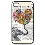 EVERMARKET(TM) Elephant Design Hard Case Cover Skin for iphone 4 4s