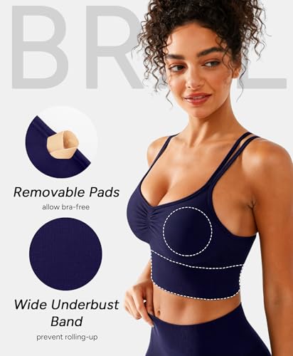 Image of BRXL Sports Bras for Women Crisscross Back Workout Gym Sport Bra