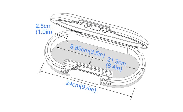 Cassetta di sicurezza portatile Beach Travel Gym Lock Password Mini cassaforte di sicurezza Strongbox fune fissa gioielli cassa cassa telefono bagagli (nero)