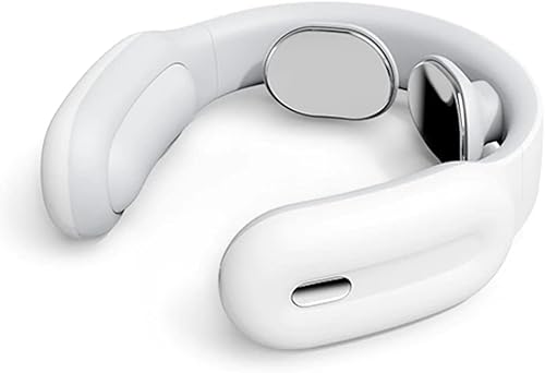 Masajeador eléctrico de espalda cuello y hombros color blanco