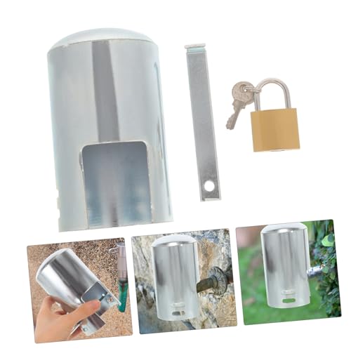 Usage extérieur protégé avec le couvercle de robinet d'eau verrouillable UKCOCO en fer galvanisé - 5