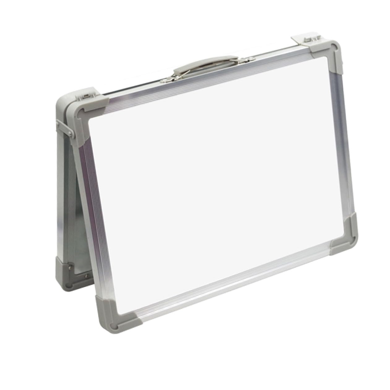 HOMSFOU Lavagna Bianco Bianca per Pieghevole e Magnetica Doppia Faccia Superficie Liscia Spazio di Scrittura Scuola e Ufficio