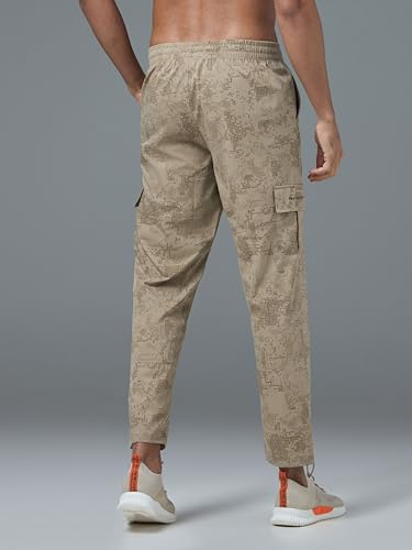 Image of TECHNOSPORT Men's Straight Fit Active Sports Cargo Track Pant with Ts Lytra