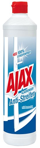 Preisvergleich Produktbild Ajax Glasreiniger Anti-Streifen, mit Ammoniak - 15x 750 ml