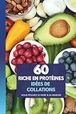 60 Idées de Snacks Riches en Protéines : À préparer chez soi: Des encas quotidiens pour la force, le réconfort et la clarté
