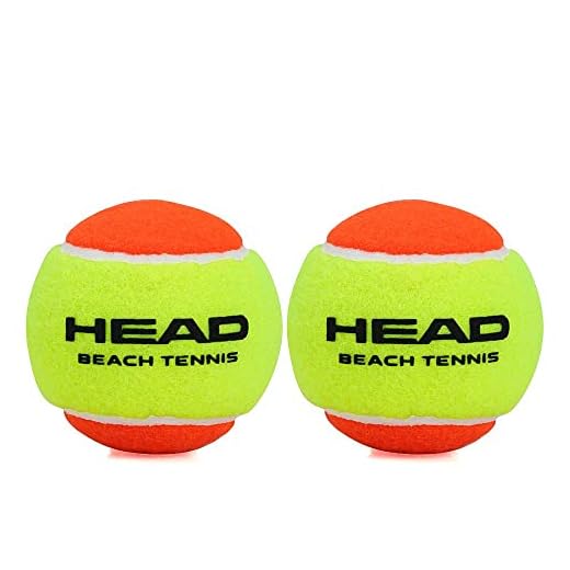 Bola de Beach Tennis Head Pack Com 02 Bolas