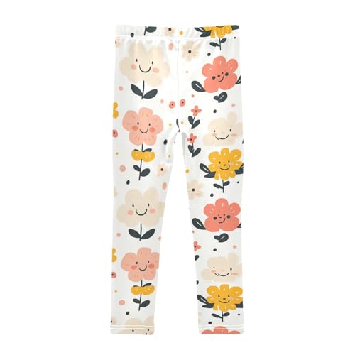 Girls Leggings Cute Blossom Toddler Girls Clothes Leggings for Girls Toddler Girls Leggings 3-4T2