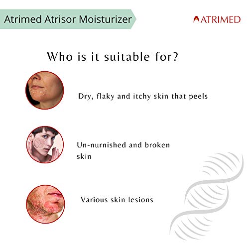Image of ATRIMED Atrisor Moisturizer Lotion For Psoriasis, Dry, Itchy, Flaky Skin,Pack Of 2
