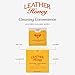 Leather Honey Cleaner Wipes with 8oz Cleaner