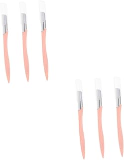 VALICLUD 2 Series Rasuradoras De Paquete De Afeitadoras Faciales Portátiles Plástico Herramientas De Mujeres Color Rosa 3 Piezas*2