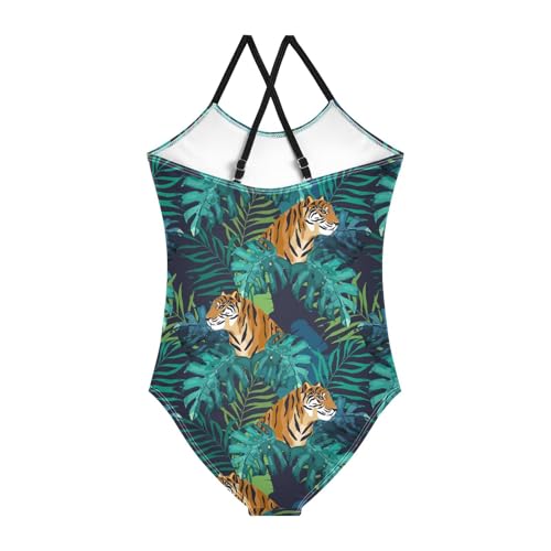 CaTaKu Girls Swimsuit One Piece Bathing Suit Toddler Quick Dry Beach Swimwear Kids Swimming Suits Size 3-10 Years2