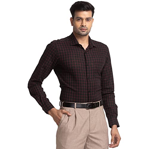 Image of Park Avenue Men's Cotton Slim Fit Shirt