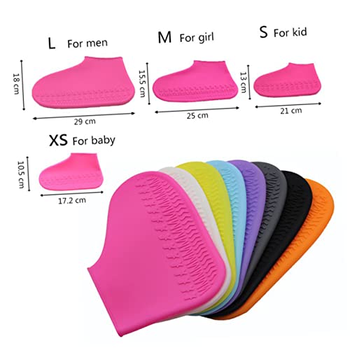 Happyyami Protector de Zapatos Unisex Impermeable de Silicona Antideslizante para Actividades al Aire Libre Fácil de Limpiar miniatura 7