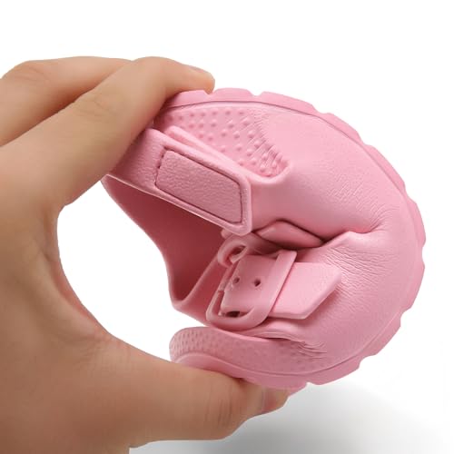 Image of INMINPIN Toddler Boys Girls Buckle Sandals Comfort Open Toe Sandal with Adjustable Back Strap