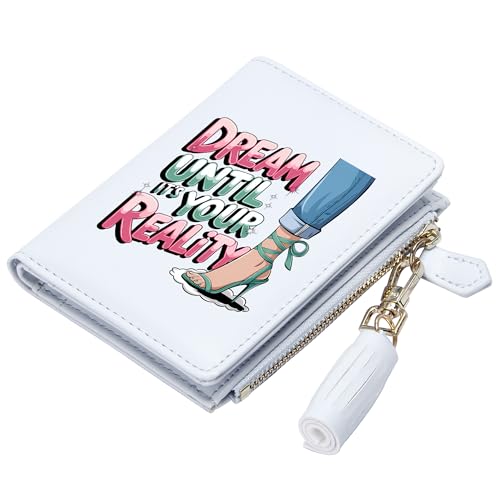 Customized Women's Wallet with Motivational Language,A Birthday Present,Holiday Gifts for Friend&Family,A Parent Child Gift for Children 1121j3