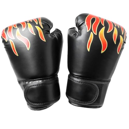 Guantes de boxeo para niños ajustables y acolchados MAGICLULU para kickboxing seguro