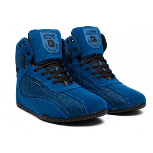 Image of Dapp X-Series Weightlifting Gym Shoes for Men and Women | Leather Suede Exterior | Signature Flat Sole | Padded Interiors for Stability | Smart Cushioning | Wide Toe Box