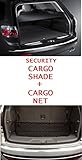 Trunknets Inc Cargo Security Flip Shade + Cargo Net for GMC Acadia 2007-2016 - Black Polyester Mesh (2 inches) with Hook Fasteners