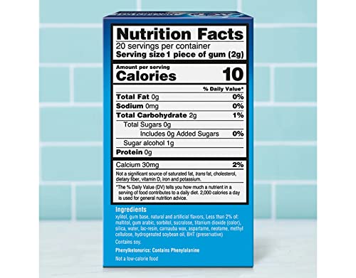 Act Dry Mouth Moisturizing Gum, Soothing Mint, Sugar Free, 20 Count (Pack Of 2) #TOP3