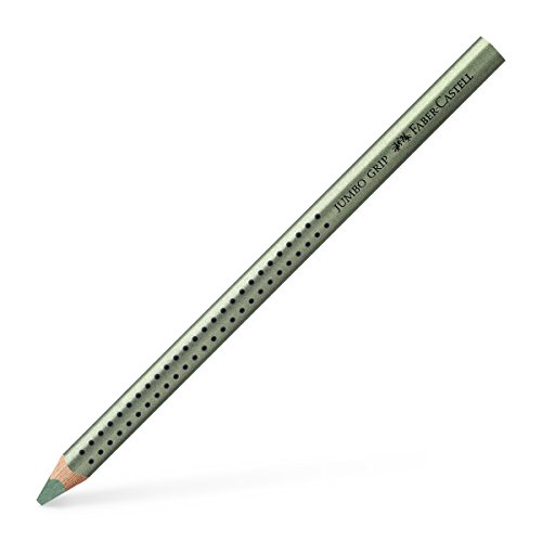 Crayons de couleur Jumbo Grip Faber-Castell anti casse mine solide métallisée