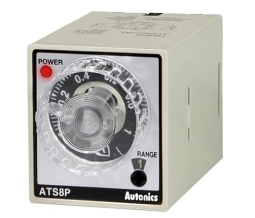Minuterie analogique ATS8P-6S compacte à 8 broches avec réglage rotatif 0.1-10s 120VAC