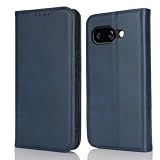 【Hamany】 google pixel 9a ケース 手帳型 pixel 9a ケース カード収納 内蔵マグネット グーグルピクセル9a ケース 財布型 横置きスタンド機能 耐衝撃 耐摩擦 レザー 携帯カバー -ヴィンテージブルー