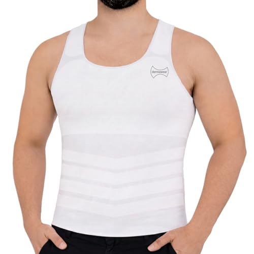 Image of dermawear Men Breezeology Zenrik-G Chest And Abdomen Vest Shapewear