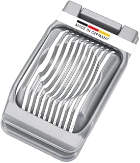 Westmark Egg Slicer For Round Or Oval Slices, Individually Tensioned Stainless Steel Cutting Wires, Aluminium/Stainless Steel, Duplex, Grey, 10202260
