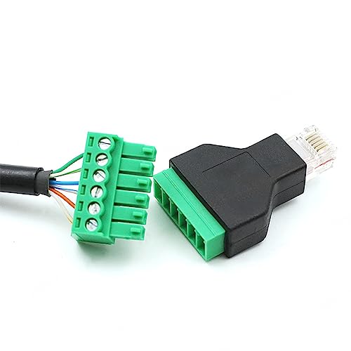 Cz. wtyczka RJ11 na 6 pinów zacisk śrubowy blok bloku adapter do telefonu Cat3 2 - Zdjęcie 8 z 15