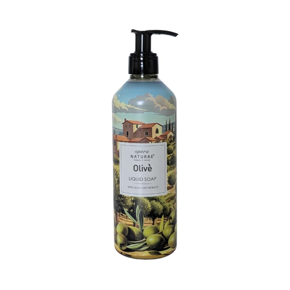 Olivè Sapone Liquido con Estratto di Foglie d'Oliva 370ml