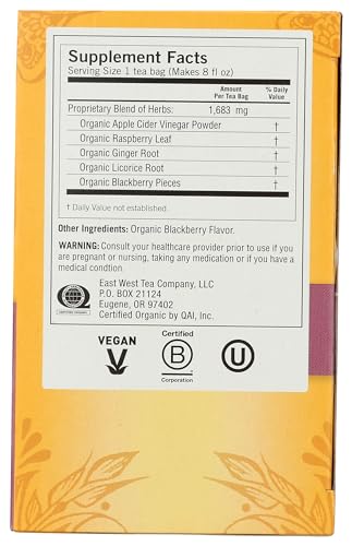 Yogi Tea Organic Blackberry Apple Awakening Digestive Cider, 16 CT - Thumbnail 7