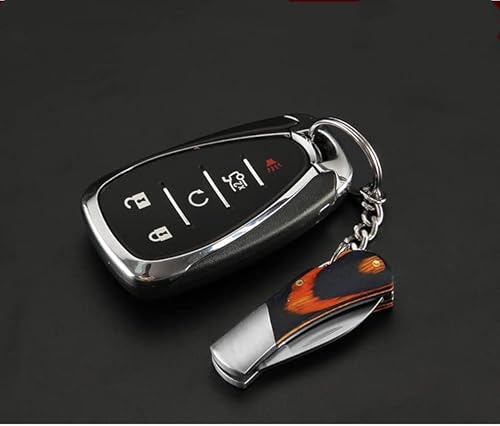 Yisida 2Pcs Small Pocket Knife, Mini Keychain Knife, Edc Stainless Steel Knife, Colorful Wood Handle Folding Knife, Blade Length 1.5 Inch, With Aluminum Gift Box #TOP2