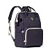 SUNVENO Diaper Bag Backpack with USB Charging Port, Large Capacity Baby Bags Multifunction Travel Backpack for Mom and Dad, Black