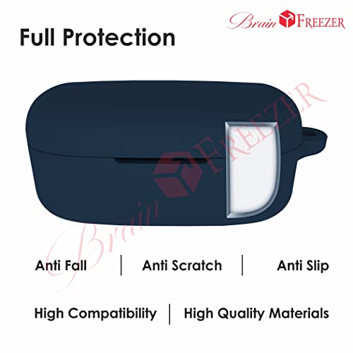 Image of GENERIC Silicone Cover Compatible with Boat 121 v2 Airdopes TWS Only Dark Blue (Airdopes Not Included)