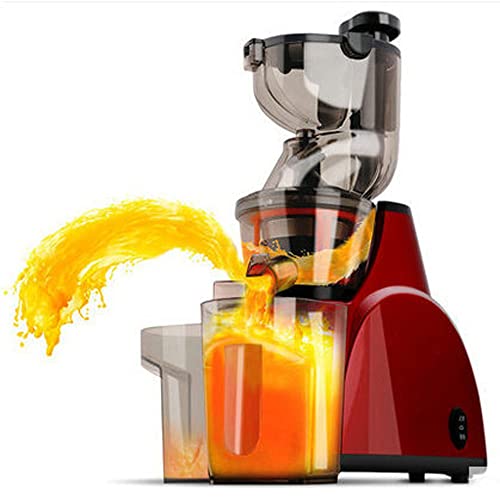 MIIKHI Slow Masticating Juicer Extractor Big Mouth Vertical Cold Press Juicer Machine for High Nutrient Fresh Vegetable and Fruit Juice Extractor Quiet High Yield Anti-Oxidation