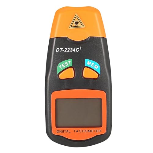 Image of Digital Laser Photo Tachometer Non Contact RPM Tach Digital Laser Tachometer Speedometer Speed Gauge Engine Dropship