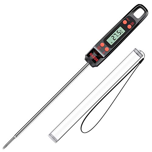Meat Thermometer, Habor Digital Cooking Thermometer, Instant Read Kitchen Thermometer, 5.5'' Long Probe