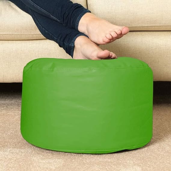 Image of karuto 4XL Bean Bag Cover with Footrest & Cushion (Without Beans) (Green, XXXXL)