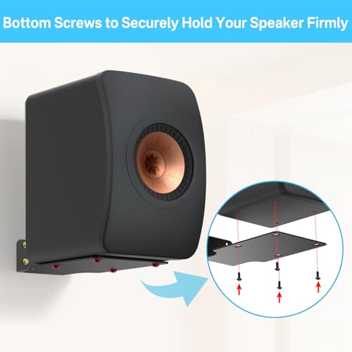 Soporte de pared para altavoz KEF LS50 Meta fácil instalación 4