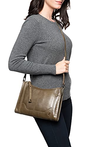 Image of Frye Women's Melissa Zip Crossbody Bag, Stylish Handbag with Adjustable Strap & Pockets