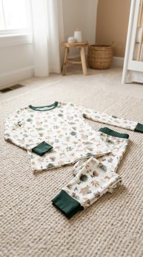 Image of ITSY BITSY BOUTIQUE Viscose Bamboo Baby Pajamas - Boys and Girls Footie Sleeper Convertible 2-Way Zipper Sleeper
